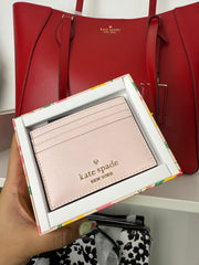 Tarjetero Kate Spade Rosado - imagen 1