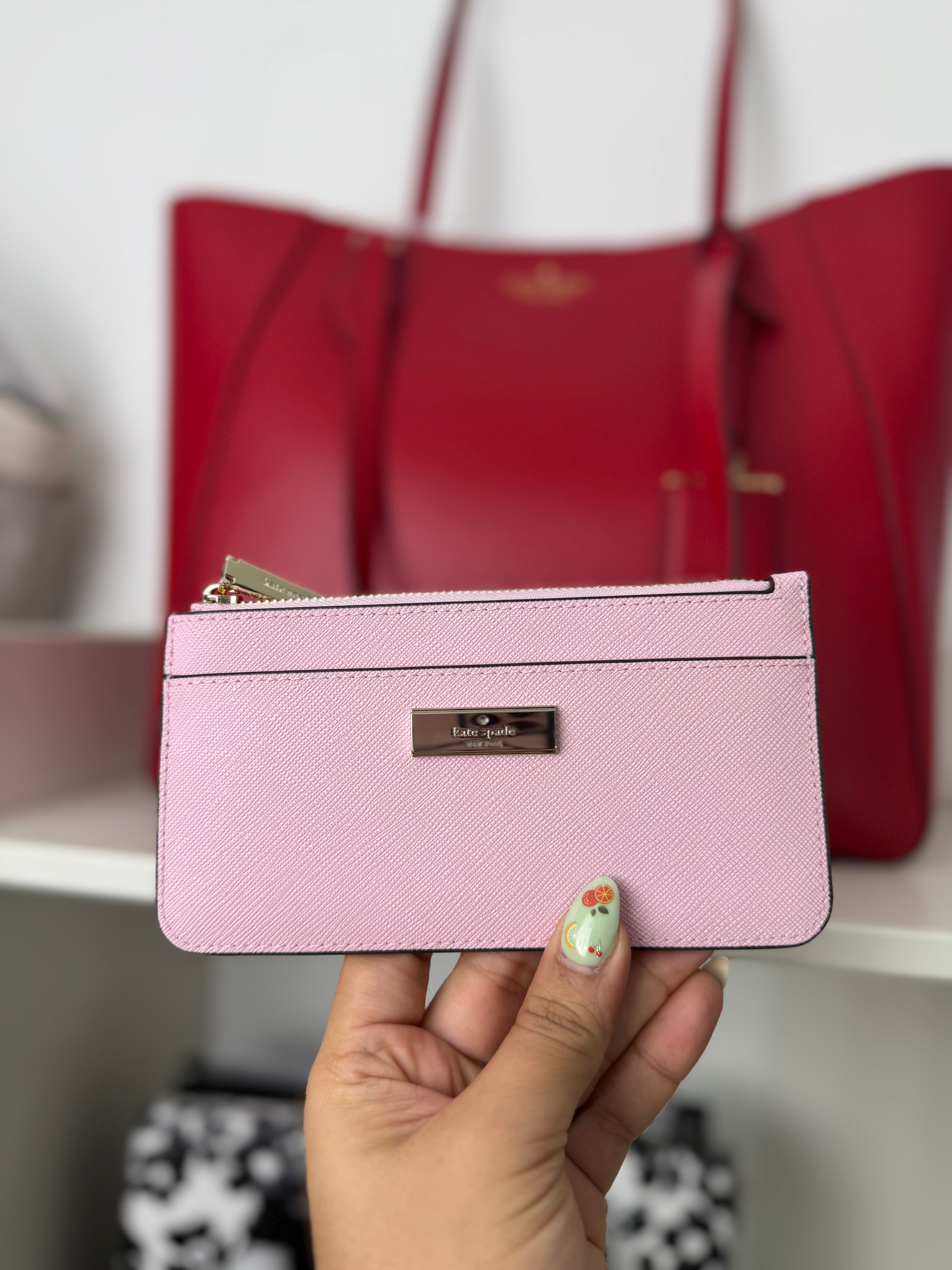 Wallet Kate Spade Rosada - imagen 1