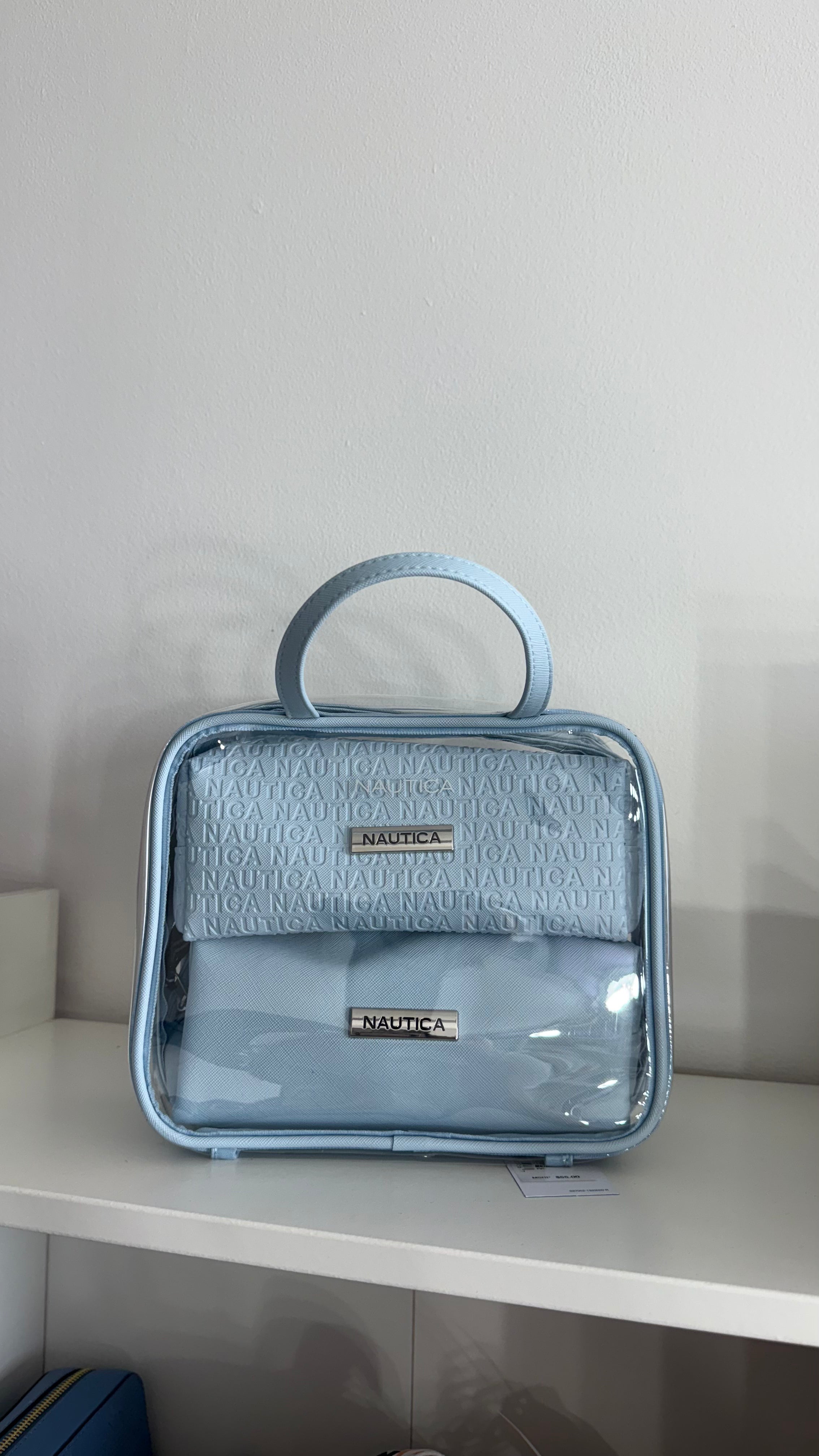 Cosmetiquera Nautica Celeste - imagen 1