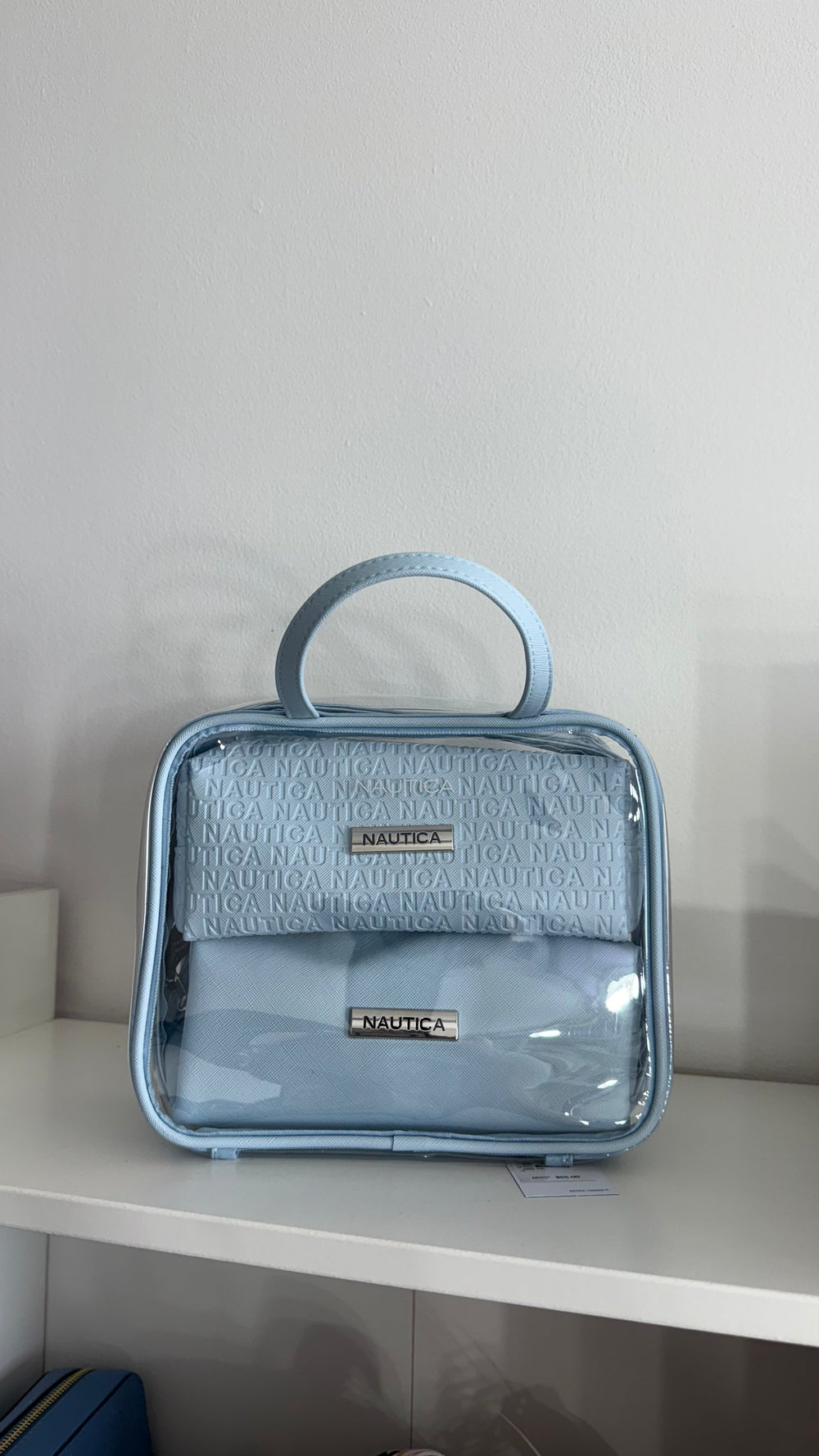 Cosmetiquera Nautica Celeste - imagen 1